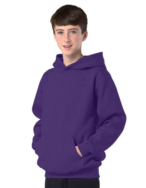 DELUXE KIDS HOODED ZIPPED SWEATSHIRT